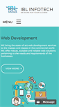 Mobile Screenshot of iblinfotech.com